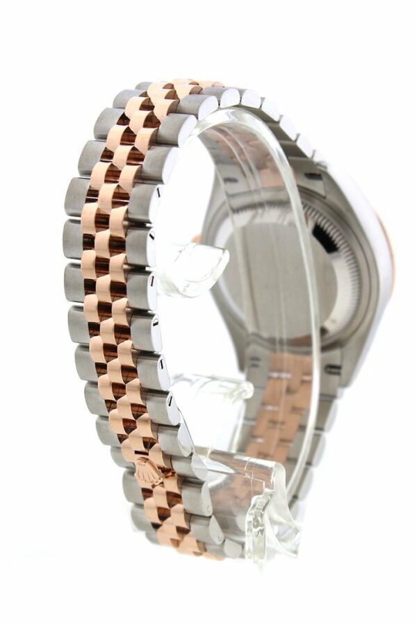 Rolex Datejust 28 Mother-Of-Pearl Diamonds Dial Diamond Bezel Rose Gold Two Tone Watch 279381Rbr