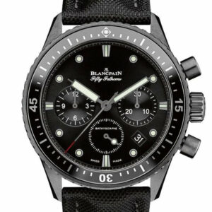 Blancpain Fifty Fathoms Bathyscaphe Ceramic Chronogragh 5200-0130-B52A Black Watch