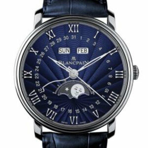 Blancpain Villeret Moonphase And Complete Calender White Gold 6654-1529-55B Watch