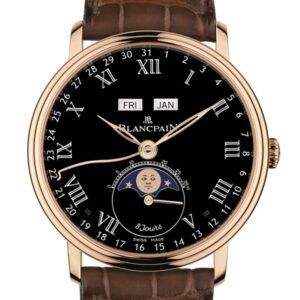 Blancpain Villeret Complete Calendar 8 Days Mens Watch 6639-3637-55B