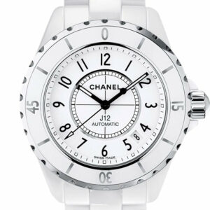 Chanel J12 White Automatic Dial Ceramic Watch H0970