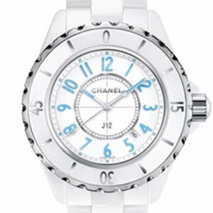 Chanel J12 White Dial Ceramic Ladies Watch H3826