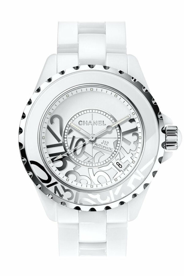 Chanel J12 Graffiti Ladies Watch H5239