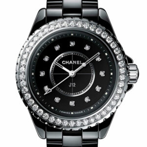 Chanel J12 Quartz Diamond Bezel 33 Ladies Watch H6419