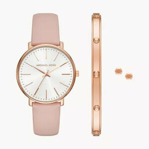 MK1078SET - Michael Kors Pyper Three-Hand Blush Watch and Jewelry Gift Set - Shop Authentic watch(s) from Maybrands - for as low as ₦366000!