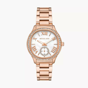 MK4806 - Michael Kors Sage Three-Hand Rose Gold-Tone Stainless Steel Watch - Shop Authentic Watches(s) from Maybrands - for as low as ₦539000!