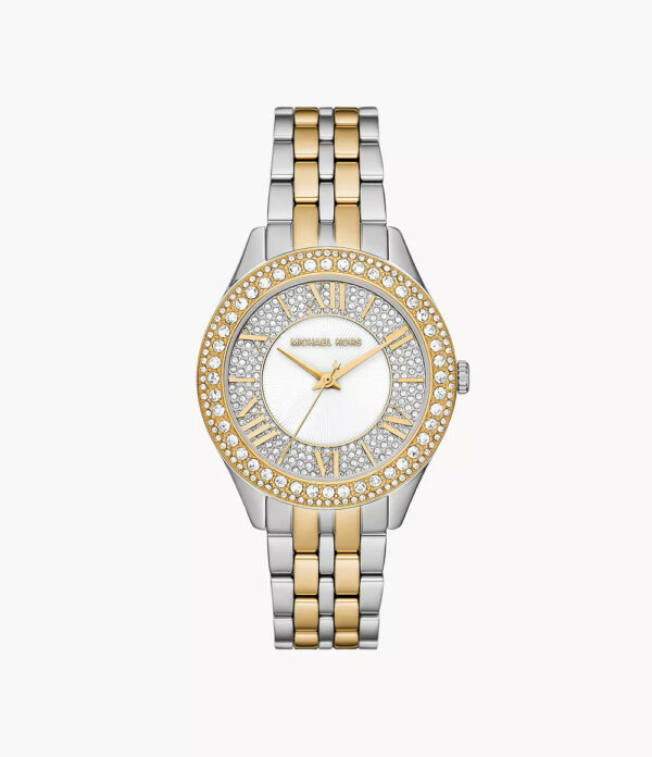 MK4811 - Michael Kors Harlowe Three-Hand Two-Tone Stainless Steel Watch - Shop Authentic watches(s) from Maybrands - for as low as ₦593000!