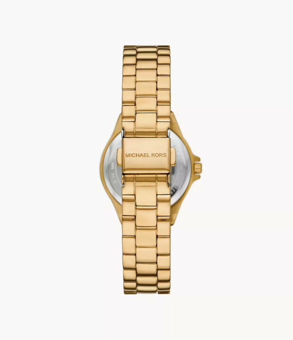 MK7394 Michael Kors Lennox Three-Hand Gold-Tone Stainless Steel Watch - Shop Authentic watches(s) from Maybrands - for as low as ₦629500!