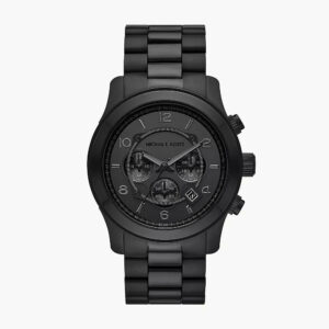 MK9073 - Michael Kors Runway Chronograph Black Stainless Steel Watch - Shop Authentic Watches(s) from Maybrands - for as low as ₦539000!