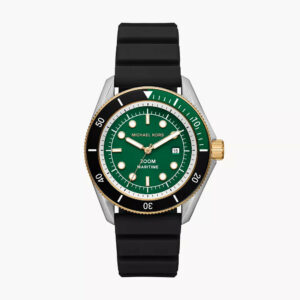 MK9158 - Michael Kors Maritime Three-Hand Date Black Silicone Watch - Shop Authentic watches(s) from Maybrands - for as low as ₦295000!