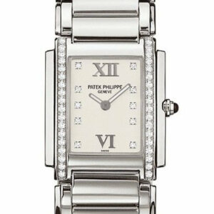 Patek Philippe Twenty Four White Dial 30Mm Ladies Watch 4910/10A-011