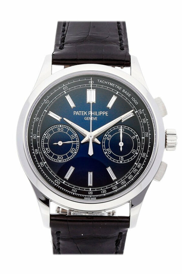 Patek Philippe Complications Chronograph Blue Dial 38Mm Mens Watch 5170P-001