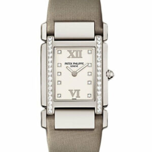 Patek Philippe Twenty 4 Diamond White Dial Gold Ladies Watch 4920G-010