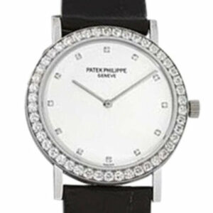 Patek Phillippe Philippe Calatrava 5006G 18K White Gold 33Mm Womens Watch 5006 G Pre Owned / None