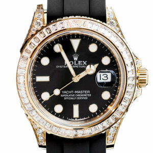 Rolex Yacht-Master 42 Baguette Diamond Bezel Men's Watch 226668TBR 226668TBR-0002