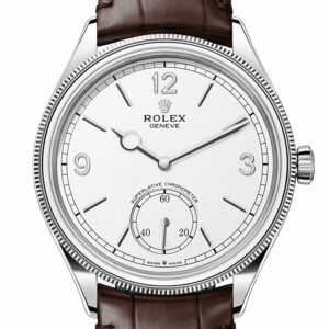 Rolex 1908 39mm Intense White Dial White Gold Men's Watch 52509