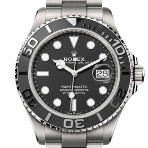 Rolex Yacht Master42 Intense Black Dial Titanium Mens Watch 226627