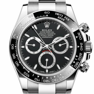 Rolex Daytona 40 Black Dial Stainless Steel Mens Watch 126500LN