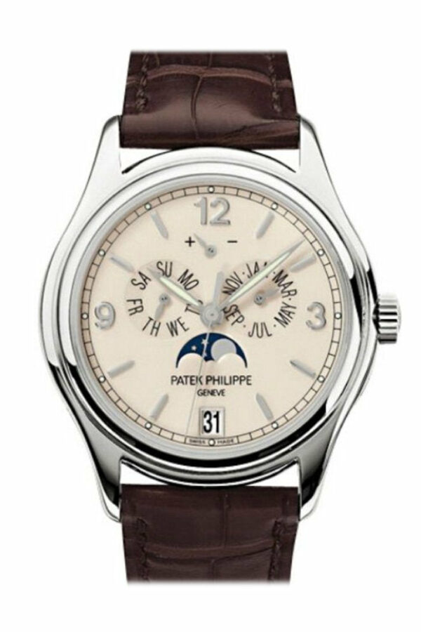 Patek Philippe Complicated Annual Calendar 18Kt White Gold Automatic Mens Watch 5146G-001