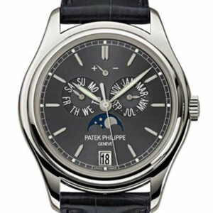 Patek Philippe Complications Automatic Moonphase Black Dial Mens Watch 5146P-001