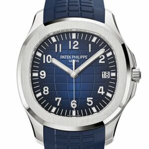 Patek Philippe Aquanaut Blue Dial Automatic Mens Watch 5168G-001