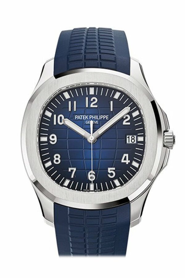 Patek Philippe Aquanaut Blue Dial Automatic Mens Watch 5168G-001