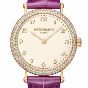 Patek Philippe Calatrava Automatic Gold Diamond Ladies Watch 7200/200R-001