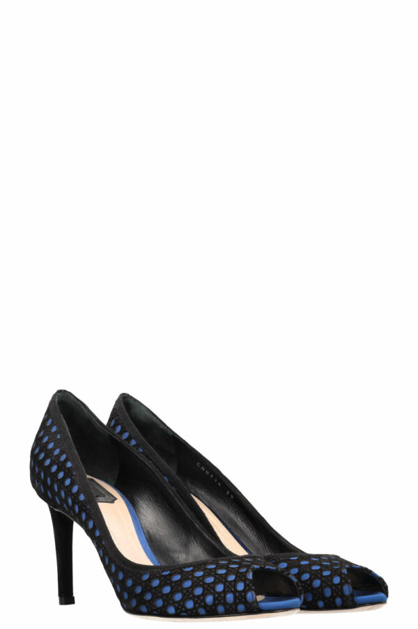 CHRISTIAN DIOR Heels Black Blue