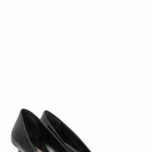 SAINT LAURENT Anja Heels Patent Black