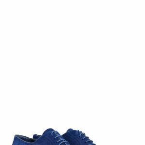 MANOLO BLAHNIK Flats Suede Blue