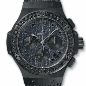 Hublot Big Bang 41Mm Jeans Ceramic Black Diamondswatch 341.cx.2740.nr.1200 Watch