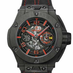 Hublot Big Bang 45Mm Unico Ferrari Mens Watch 402.qu.0113.wr Black