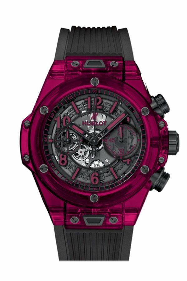 Hublot Big Bang 45Mm Unico Automatic Mens Chronograph Limited Edition Watch 411.jr.4901.rt Black