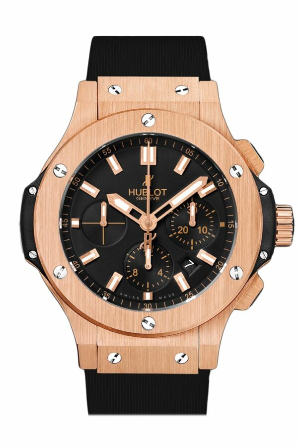 Hublot Big Bang Black Dial 18Kt Rose Gold Casual Mens Watch 301.px.1180.rx