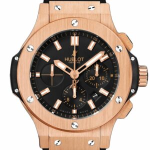 Hublot Big Bang Black Dial 18Kt Rose Gold Casual Mens Watch 301.px.1180.rx