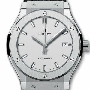 Hublot Classic Fusion Opaline Dial Titanium Automatic Mens Watch 511.nx.2611.lr