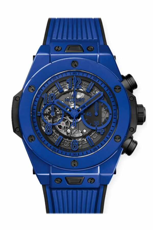 Hublot Big Bang Unico 45Mm Mens Watch Rx Blue Magic 411.es.5119