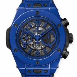 Hublot Big Bang Unico 45Mm Mens Watch Rx Blue Magic 411.es.5119