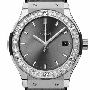 Hublot Classic Fusion Racing Grey Titanium Diamonds 542.nx.7071.lr.1104 Watch