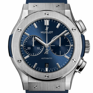 Hublot Classic Fusion Chronograph Titanium Blue 45 Watch 521.NX.7170.RX