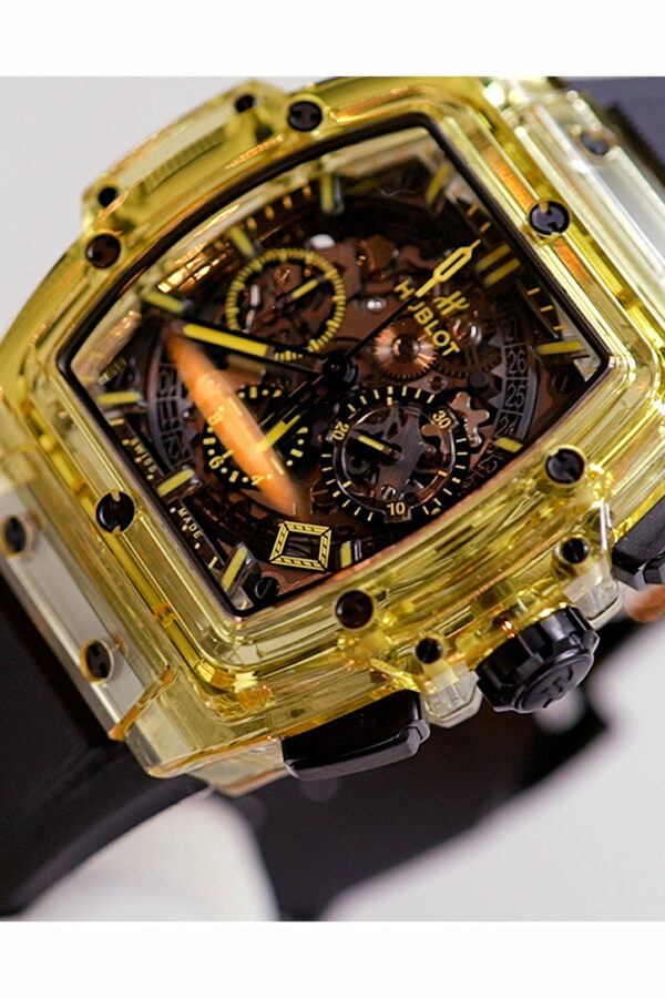 Hublot Spirit Of Big Bang 42mm Yellow Sapphire Chronograph 641.JY.0190.RT