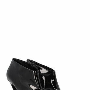 BALENCIAGA Knife Ankle Boots Black Patent