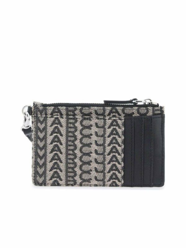 The Monogram Top Zip Wristlet 2