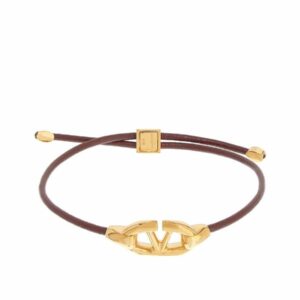 Leather Vlogo Bracelet The Bold Edition 0