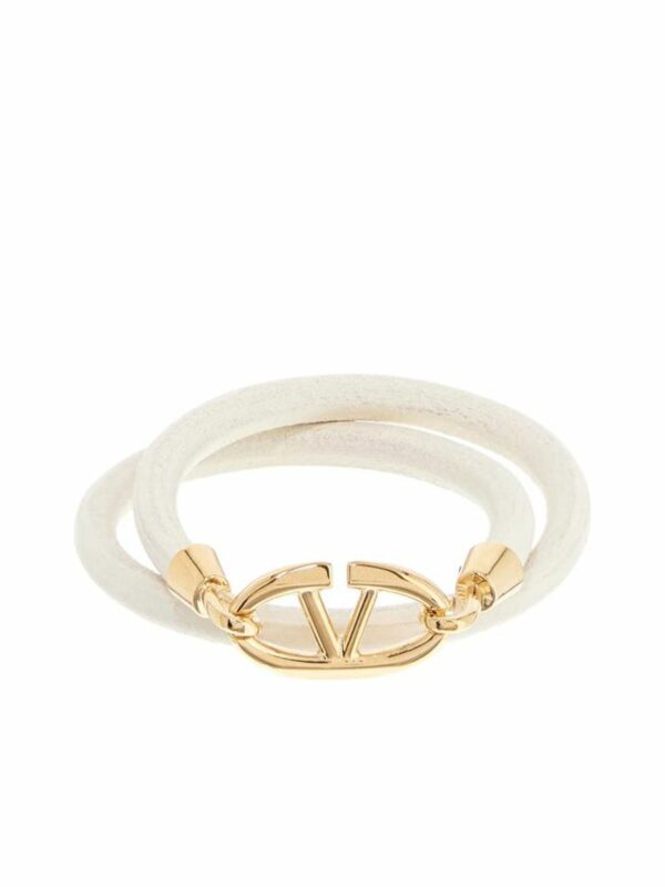 Double Wrap Vlogo Signature Bracelet 0