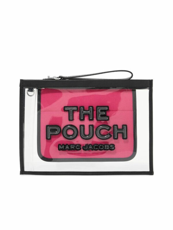 Transparent Pouch With Zipper And Embossed Logo 0