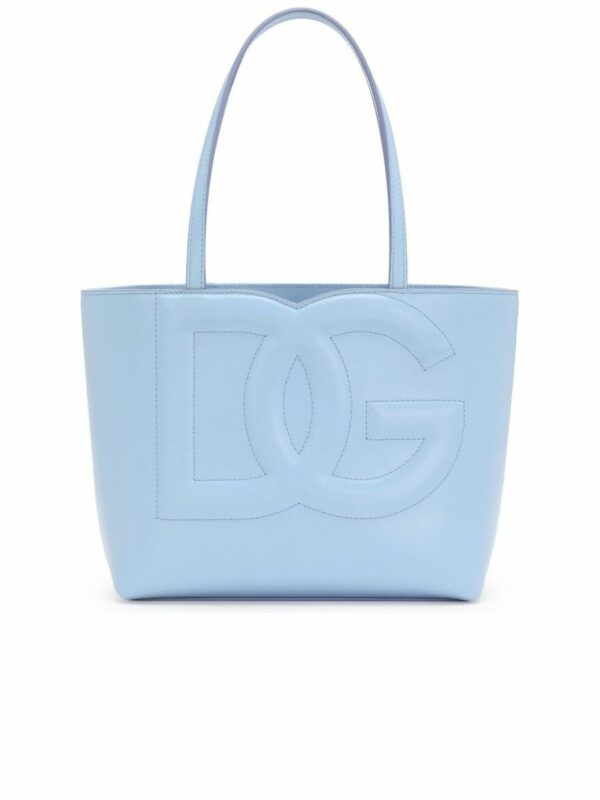 Dolce  Gabbana Embossed Logo Shoulder Bag 0