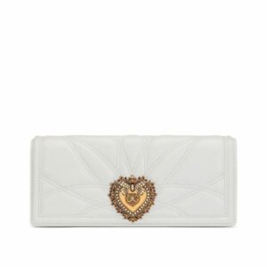 Logoplaque Leather Clutch Bag 0