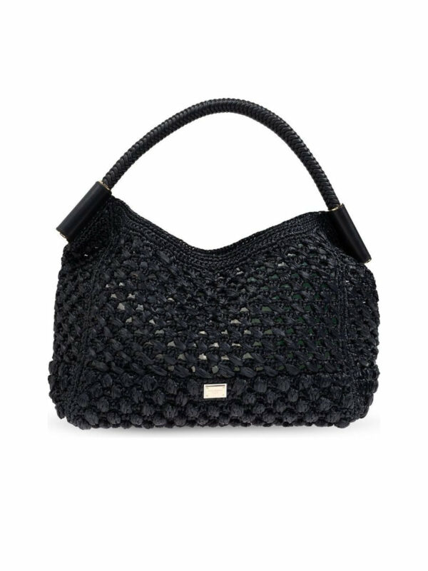 Interwoven Top Handle Handbag 0