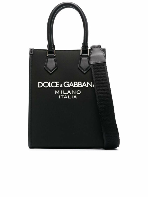 Small Raised Logo Tote Bag 0